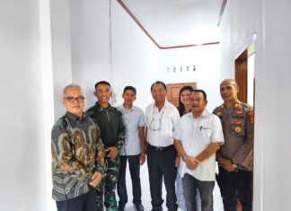 Kabag Ops Polres Pasangkayu Hadiri Peresmian Kantor Notaris Melanie