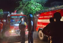 Gerak Cepat Polsek Pasangkayu Datangi TKP Kebakaran Rumah Warga di Desa Jengeng Raya
