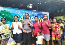 Bhabinkamtibmas Polsek Pasangkayu Hadiri Grebek Kampung, Perkuat Upaya Pencegahan Stunting di Daerah Terluar
