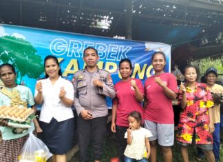 Bhabinkamtibmas Polsek Pasangkayu Hadiri Grebek Kampung, Perkuat Upaya Pencegahan Stunting di Daerah Terluar