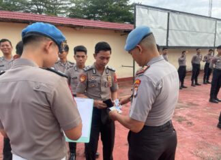 Giat Penegakan Dan Penertiban Disiplin: SiPropam Polres Pasangkayu Awasi Ketat Kepatuhan PERSONIL