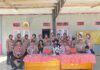 Bhabinkamtibmas Polsek Baras Jadi Pembina Upacara Pembukaan Kemah Blok Harmoni Pramuka