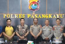 Sat Tahti Polres Pasangkayu Terima Supervisi Dit Tahti Polda Sulbar, Perkuat Pengawasan Tahanan dan Barang Bukti