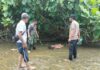 Polsek Sarudu Gerak Cepat Datangi TKP Penemuan Pria Meninggal di Sungai Kuma