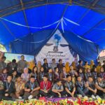 Bhabinkamtibmas Hadiri Pelepasan Siswa SLTP 2 Pasangkayu, Wujud Dukungan Polri terhadap Dunia Pendidikan