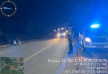 Blue Light Patrol Satlantas Polres Pasangkayu, Wujudkan Keamanan dan Kenyamanan Masyarakat di Malam Hari