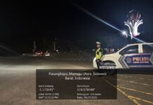 Aksi Humanis Satlantas Pasangkayu di Malam Hari, Jalanan Dipastikan Aman dan Kondusif