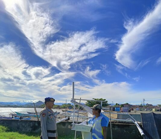 Ciptakan Laut Aman dan Kondusif, Sat Polairud Pasangkayu Intensifkan Binmas Perairan