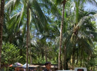 Bhabinkamtibmas Pantau Objek Wisata Batu Alam Kalukunangka, Pastikan Keamanan dan Kenyamanan Pengunjung