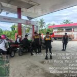 Patroli Pagi Sat Samapta Polres Pasangkayu, Ciptakan Situasi Aman dan Kondusif di Akhir Pekan