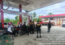 Patroli Pagi Sat Samapta Polres Pasangkayu, Ciptakan Situasi Aman dan Kondusif di Akhir Pekan
