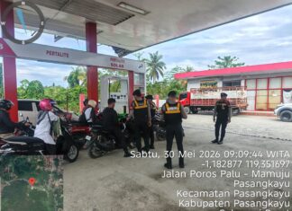 Patroli Pagi Sat Samapta Polres Pasangkayu, Ciptakan Situasi Aman dan Kondusif di Akhir Pekan