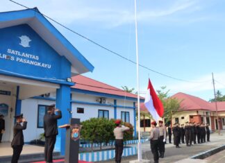 Wujudkan Semangat Kebangsaan, Polres Pasangkayu Gelar Upacara Hari Lahir Pancasila 2026 dengan Khidmat