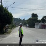 Patroli Rutin Satlantas Polres Pasangkayu, Wujudkan Kamseltibcarlantas dan Rasa Aman bagi Masyarakat
