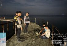 Cegah Kejahatan Malam Hari, Sat Samapta Polres Pasangkayu Intensifkan Patroli