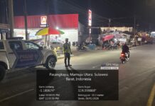 Patroli Biru Menyala di Pasangkayu, Satlantas Cegah Balap Liar dan Gangguan Kamtibmas