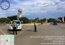 Satlantas Polres Pasangkayu Intensifkan Patroli Pagi, Wujudkan Jalan Aman dan Tertib