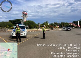 Satlantas Polres Pasangkayu Intensifkan Patroli Pagi, Wujudkan Jalan Aman dan Tertib
