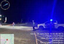 Lampu Biru Berpatroli di Pasangkayu, Balap Liar dan Kriminalitas Jadi Sasaran Utama Polisi