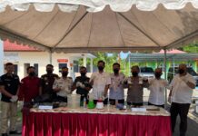 Wakapolres Pasangkayu Hadiri Pemusnahan Barang Bukti di Kejari Pasangkayu, Wujud Komitmen Penegakan Hukum dan Pemberantasan Narkotika