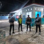 Patroli Malam Sat Samapta Polres Pasangkayu Sisir Titik Rawan, Cegah Kriminalitas dan Jaga Kamtibmas Tetap Kondusif.