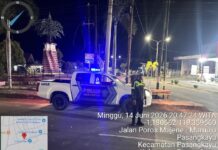 Blue Light Patrol Satlantas Polres Pasangkayu, Hadirkan Rasa Aman dan Cegah Gangguan Kamtibmas di Malam Hari