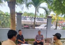 Cegah Gangguan Kamtibmas Sejak Dini, Bhabinkamtibmas Pererat Kemitraan dengan Pemerintah Desa
