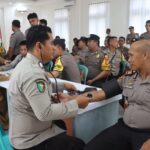 Wujud Kepedulian Terhadap Kesehatan Personel, Polres Pasangkayu Gelar Pemeriksaan Kesehatan dan Skrining TBC