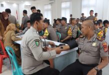 Wujud Kepedulian Terhadap Kesehatan Personel, Polres Pasangkayu Gelar Pemeriksaan Kesehatan dan Skrining TBC