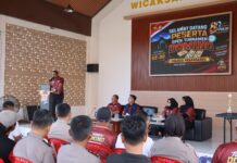 Kapolres Pasangkayu Membuka Secara Resmi Open Turnamen Domino Dalam Rangka HUT Bhayangkara Ke-80
