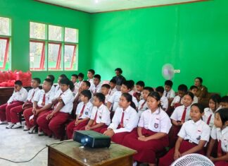 Sat Binmas Polres Pasangkayu Edukasi Siswa SD Inpres Gunungsari Cegah Kekerasan Seksual dan Bullying