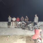 Patroli Blue Light Polsek Sarudu Intensifkan Pengamanan Malam Hari