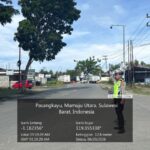 Patroli Rutin Satlantas Polres Pasangkayu, Wujudkan Kamseltibcarlantas yang Aman dan Kondusif