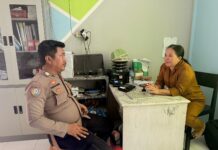 Polsek Pasangkayu Perkuat Sinergi dengan Puskesmas Pedongga, Tekan Penularan TBC di Masyarakat