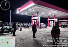Patroli Malam Sat Samapta Polres Pasangkayu, Wujud Nyata Hadirnya Polisi Menjaga Keamanan Masyarakat