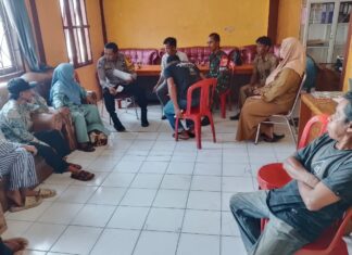 BKTM Polsek Bambalamotu Berhasil Mediasi Perselisihan Warga di Desa Maponu, Wujudkan Situasi Kamtibmas yang Kondusif
