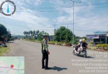 Patroli Rutin Satlantas Polres Pasangkayu, Hadirkan Rasa Aman Dan Pastikan Arus Lalu Lintas Lancar