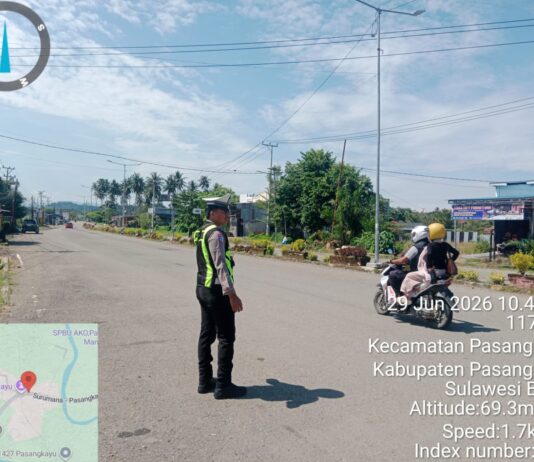 Patroli Rutin Satlantas Polres Pasangkayu, Hadirkan Rasa Aman Dan Pastikan Arus Lalu Lintas Lancar