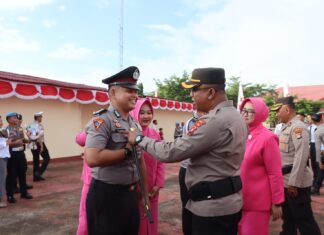 51 Personel Polres Pasangkayu Naik Pangkat, Kapolres: Jadikan Amanah untuk Tingkatkan Pengabdian kepada Masyarakat