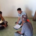 Bhabinkamtibmas Polsek Sarudu Dampingi Jasa Raharja Edukasi Santunan kepada Ahli Waris Korban Kecelakaan