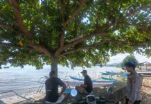 Sat Polairud Polres Pasangkayu Intensifkan Binmas Perairan dan Himbauan Kamtibmas di Pesisir Pantai
