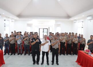 Supervisi, Dirreskrimum Polda Sulbar Sosialisasi Tentang Bahaya Radikalisme dan Kekerasan Anak di Polres Pasangkayu