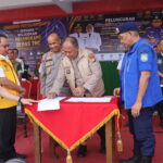 Perkuat Sinergi Lintas Instansi, Wakapolres Pasangkayu Hadiri Penandatanganan MoU dan Simulasi Terpadu SiGap65DamkarMat