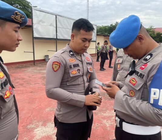 Propam Polda Sulbar Gelar Gaktiblin di Polres Pasangkayu, 12 Personel Langsung Ditindak