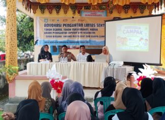 Kapolsek Bambalamotu Hadiri Sosialisasi Lintas Sektor, Perkuat Sinergi Cegah Penyebaran Campak