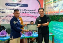Kasi Humas Polres Pasangkayu Wakili Hadiri HUT IJP Ke-4, Dialog Publik Bahas Peran Jurnalis dan Isu ASN Ber-KTP Luar
