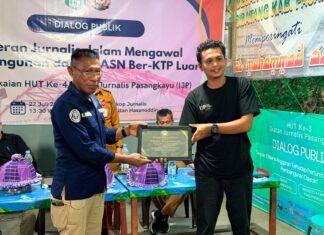 Kasi Humas Polres Pasangkayu Wakili Hadiri HUT IJP Ke-4, Dialog Publik Bahas Peran Jurnalis dan Isu ASN Ber-KTP Luar