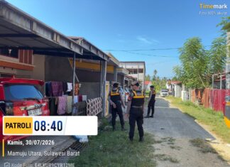 Patroli Pagi Sat Samapta Polres Pasangkayu, Hadirkan Rasa Aman bagi Masyarakat