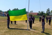 Bhabinkamtibmas Polsek Pasangkayu Latih dan Dampingi Paskibra Kecamatan Tikke Raya Jelang HUT RI ke-81