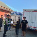 Polantas Karib Sambangi Kelompok Angkutan Barang, Tekankan Keselamatan dan Bahaya ODOL
